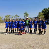 Estudiantes en eventos deportivos