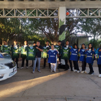 Estudiantes en eventos deportivos