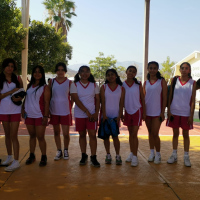 Estudiantes en eventos deportivos