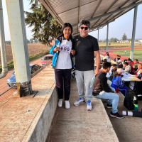 Estudiantes en eventos deportivos