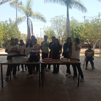 Estudiantes celebran dia del estudiante