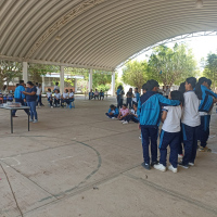 Estudiantes celebran dia del estudiante